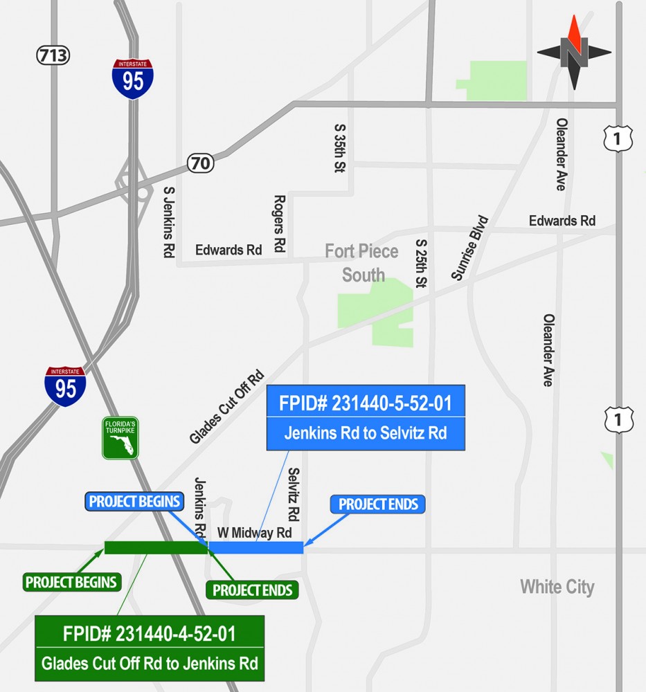 Midway Road (County Road 712) Widening Projects